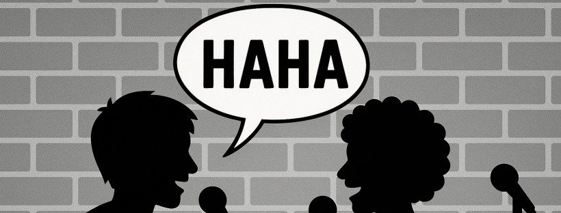 Vad är det vi skämtar om?